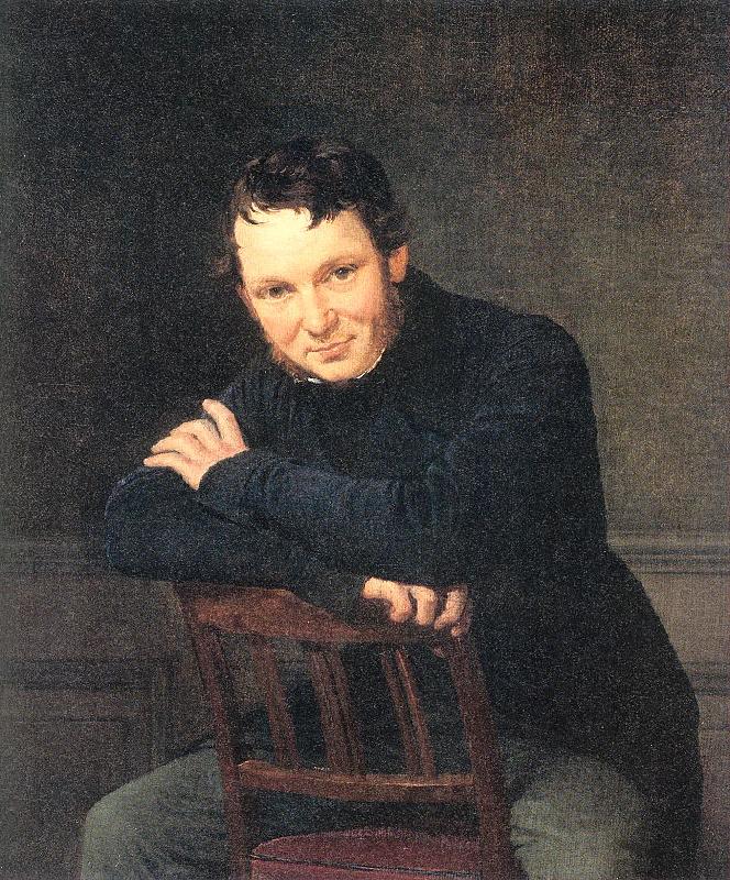 Portrait of the Artist Gottlieb Bindesholl, Marstrand, Wilhelm